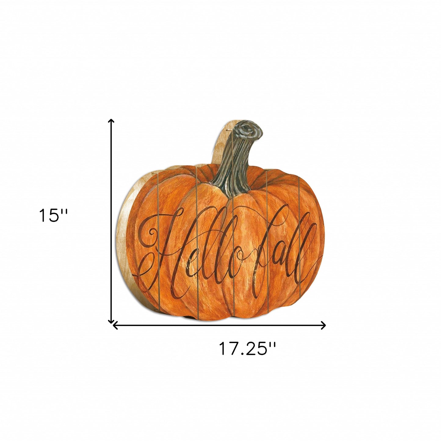 Hello Fall Unframed Print Wall Art-4