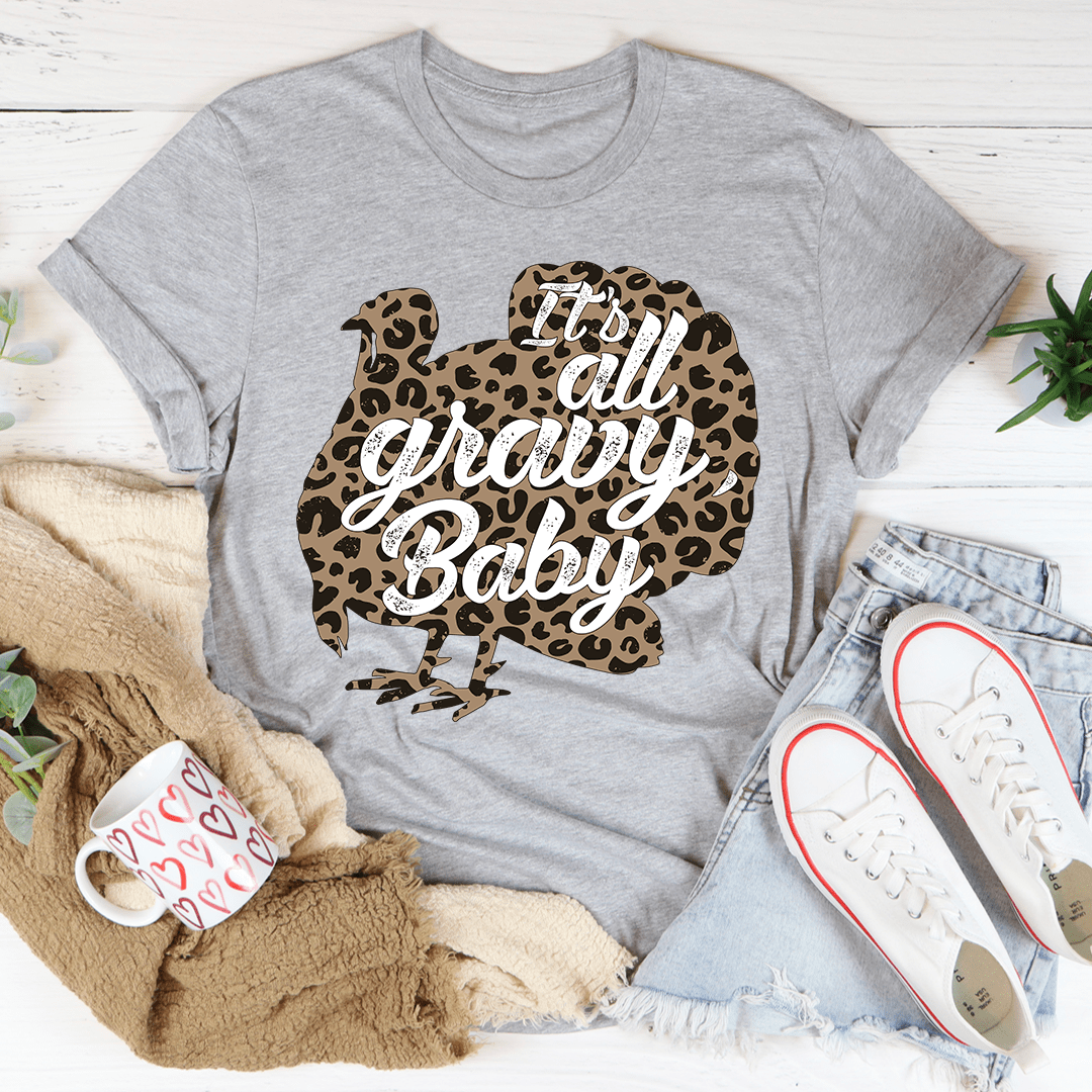 It's All Gravy Baby Tee-1