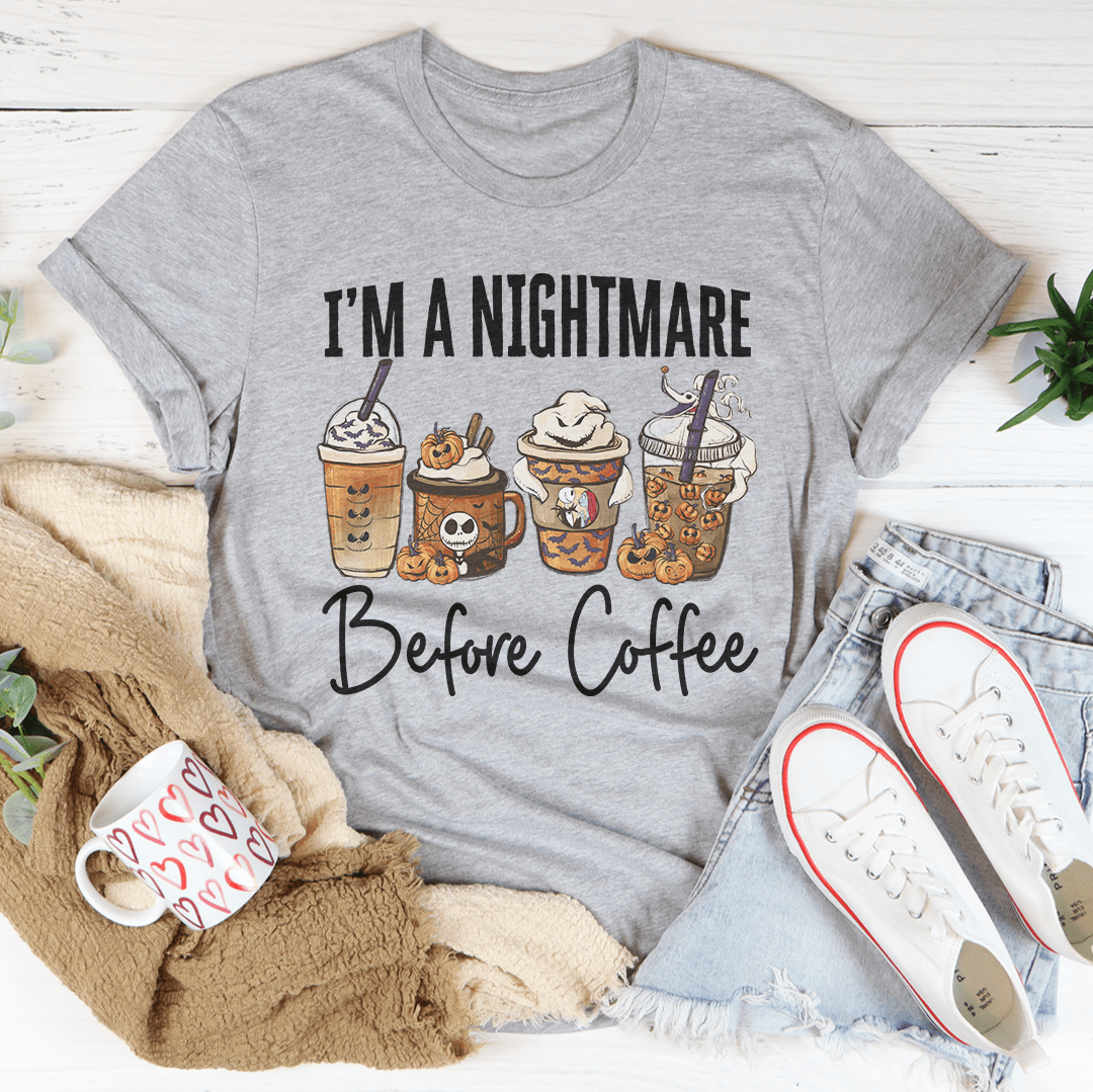 Nightmare Before Coffee Tee-1