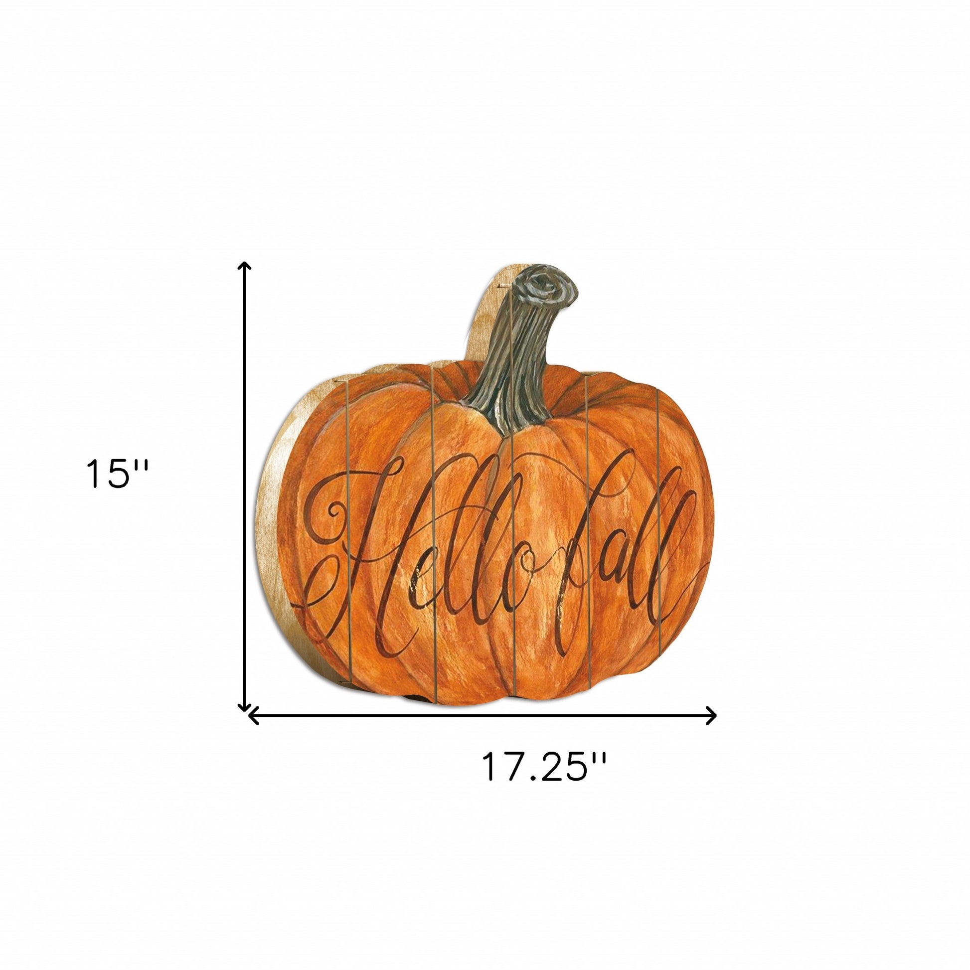 Hello Fall Unframed Print Wall Art-4