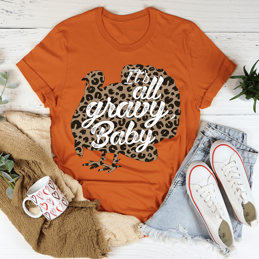 It's All Gravy Baby Tee-0