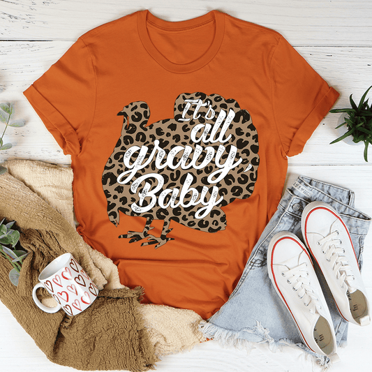 It's All Gravy Baby Tee-0