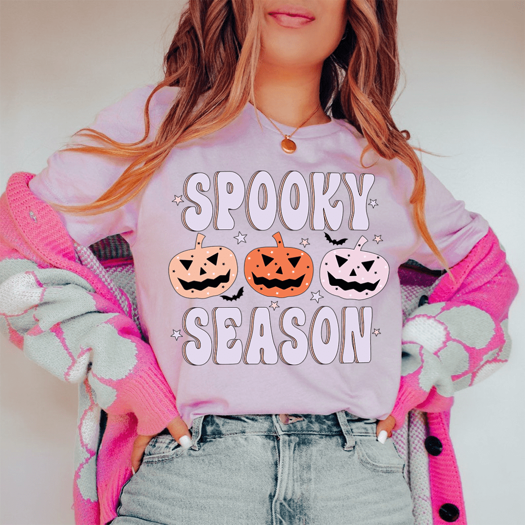 Spooky Season Pumpkins Tee-3