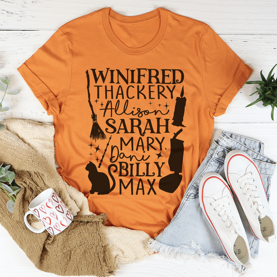 Winifred Thackery Allison Sarah Mary Dani Billy Max Tee-2